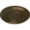 Ekena Millwork Federal Roped Small Ceiling Medallion (Fits Canopies up to 6"), 12 5/8"OD x 1 1/8"P, Brass CM12FEBRS - alternate 4